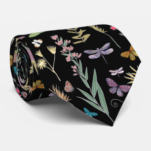 Dragonfly garden tie