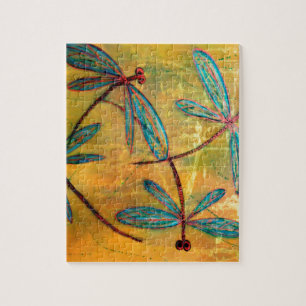 Dragonfly Haze Jigsaw Puzzle