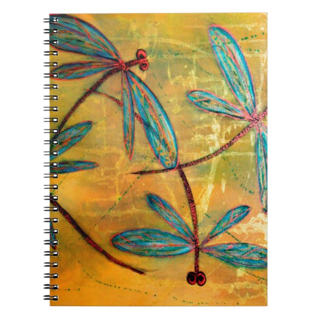 Dragonfly Haze Notebook (Front)