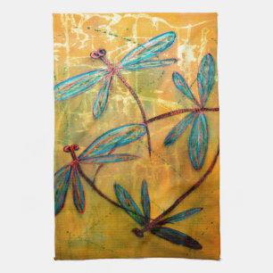 Dragonfly Haze Tea Towel