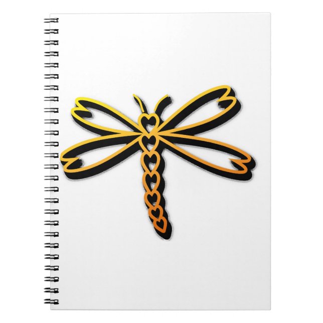 Dragonfly Heart     Notebook (Front)