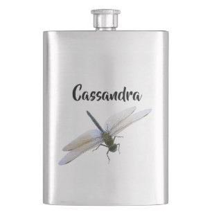 Dragonfly Hip Flask