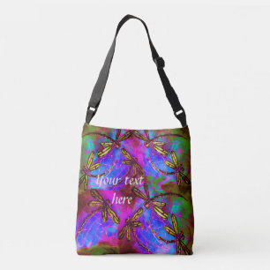 Dragonfly Hippy Flit Crossbody Bag