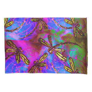 Dragonfly Hippy Flit Pillowcase