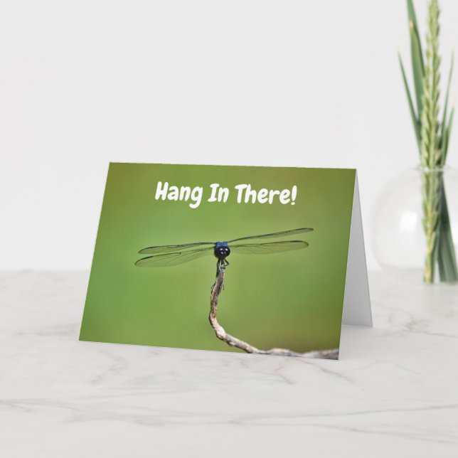 Dragonfly Hope and Thoughts Note Card (Front)