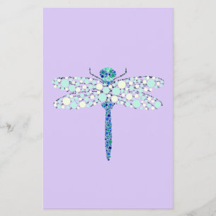 Dragonfly In Dots Flyer