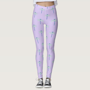 Dragonfly In Dots Leggings