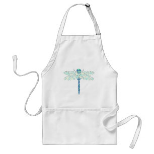 Dragonfly In Dots Standard Apron