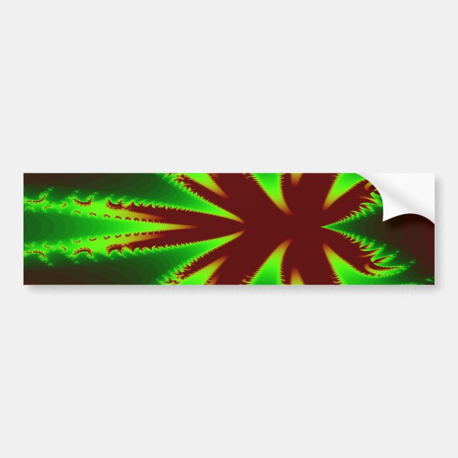 Dragonfly in flames Bumper Sticker (Front)