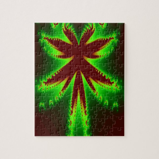 Dragonfly In Flames Difficult Puzzle (Vertical)