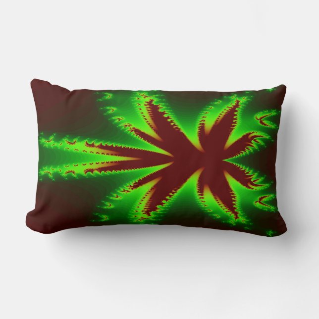 Dragonfly in Flames Pillow (Front)