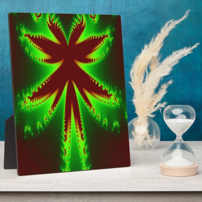 Dragonfly In Flames Plaque (Side)
