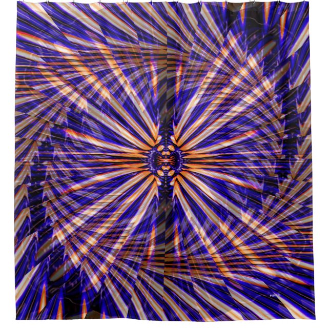 Dragonfly in Flight..... Shower Curtain (Front)