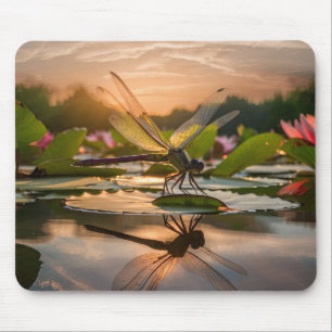 Dragonfly in Nature Mouse Pad