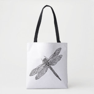 Dragonfly In Style 2 Tote Bag