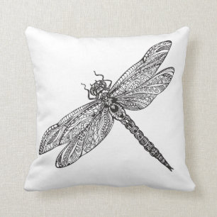 Dragonfly In Style Cushion