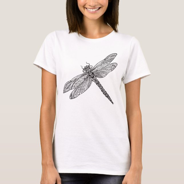 Dragonfly In Style T-Shirt (Front)