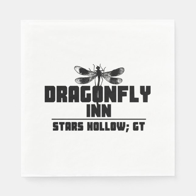 Dragonfly Inn  Napkin (Front)