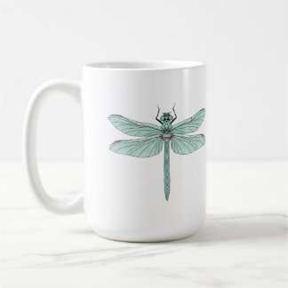 dragonfly insect coffee mug