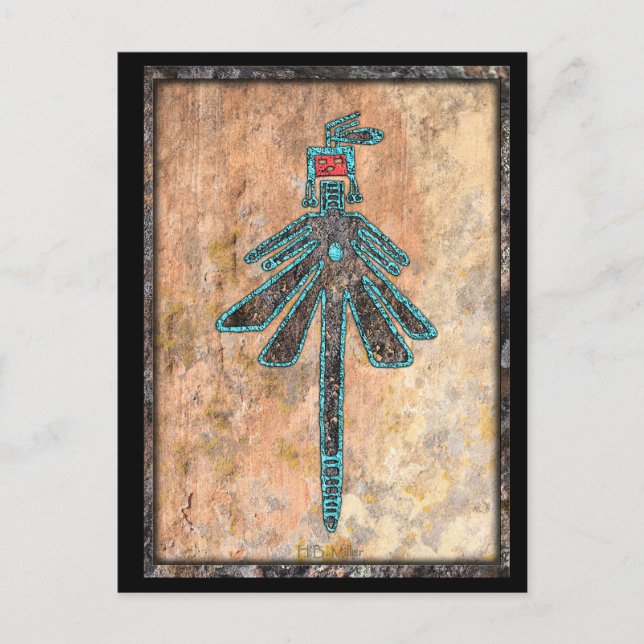 Dragonfly, Insect Mythology Postcard (Front)