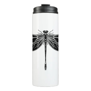 Dragonfly insect thermal tumbler