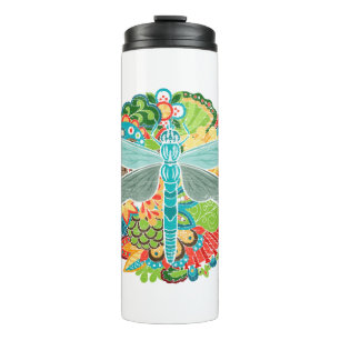 Dragonfly Insects Thermal Tumbler