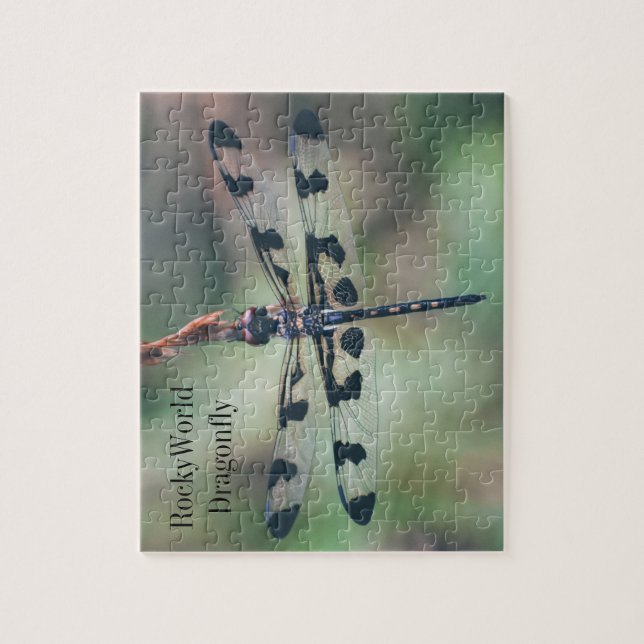 Dragonfly Jigsaw Puzzle (Vertical)