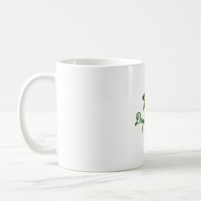 Dragonfly Lady Coffee Mug (Left)