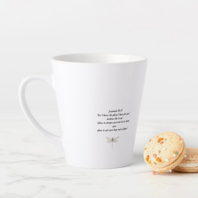 Dragonfly Latte Mug  (In Situ)