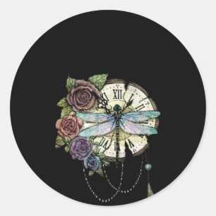 Dragonfly Lover  Dream Capcher Dragonfly Classic Round Sticker