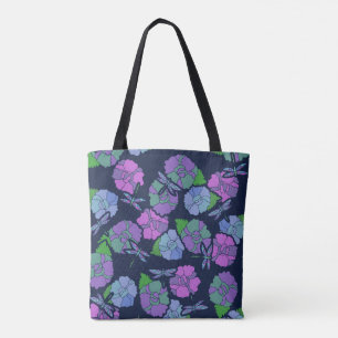 Dragonfly lover tote bag
