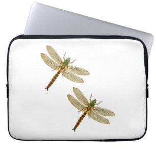 Dragonfly Lovers, Dragonfly Couples in Nature Laptop Sleeve