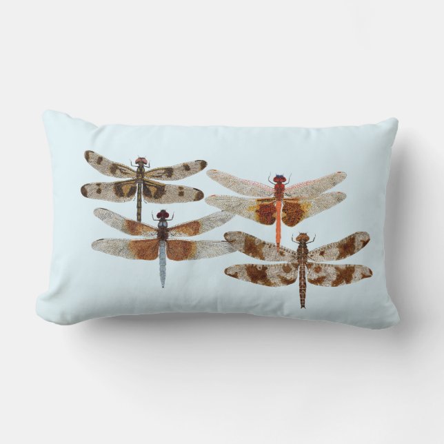 Dragonfly lumbar pillow (Front)