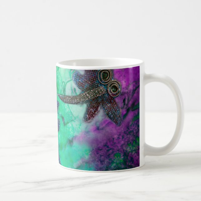 Dragonfly Magic Coffee Mug (Right)