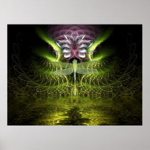 Dragonfly Magic Poster