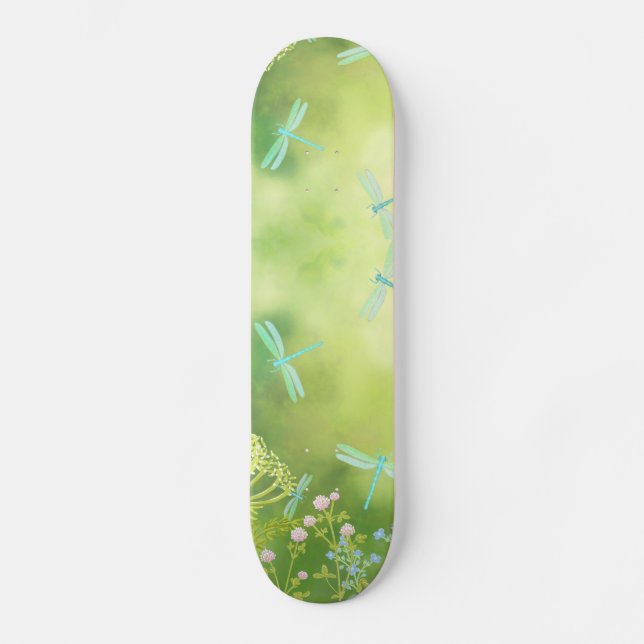 Dragonfly meadow skateboard (Front)
