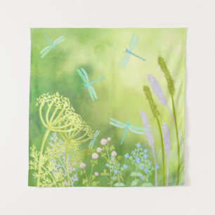 Dragonfly Meadow Tapestry