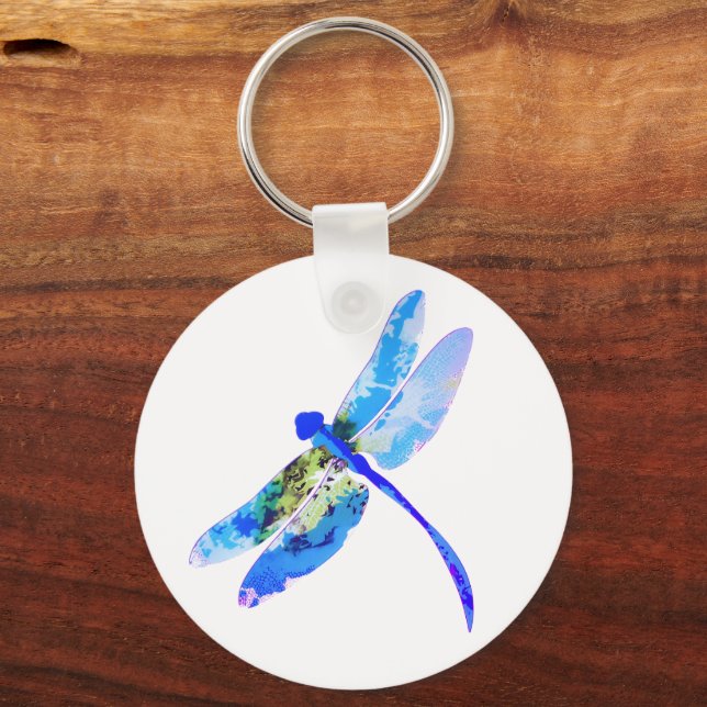 dragonfly merchandise keychain (Front)