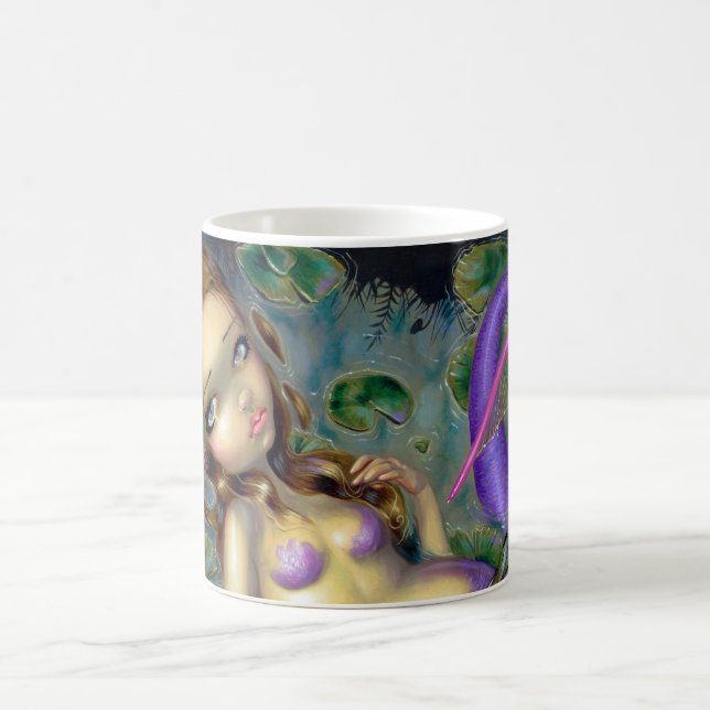 "Dragonfly Mermaid" Mug (Center)