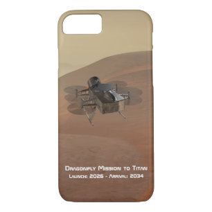 Dragonfly Mission to Titan iPhone 8/7 Case