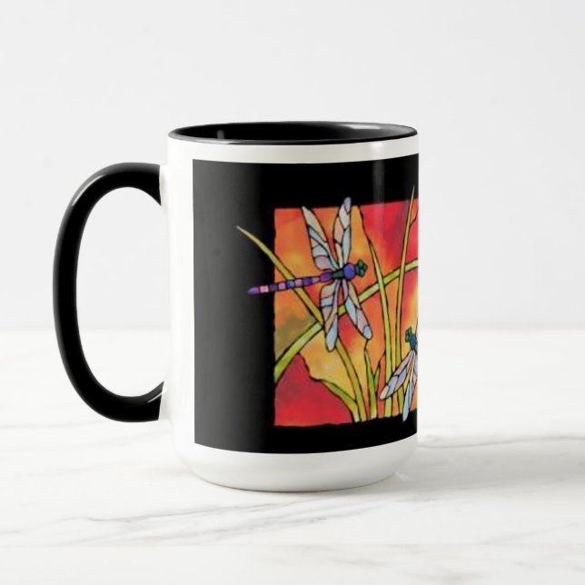 Dragonfly Mug (Left)