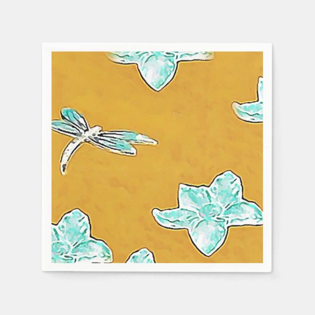 Dragonfly Napkin (Front)
