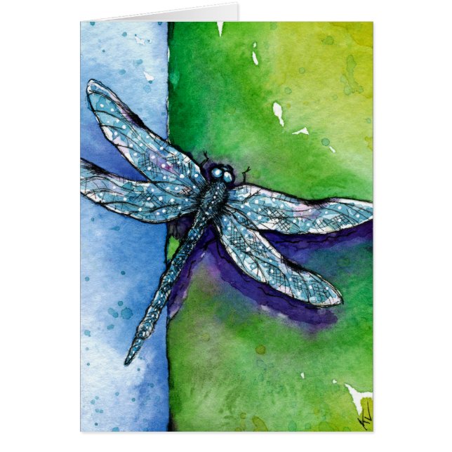 Dragonfly, northern wildlife, cottage, lake, pond (Front)