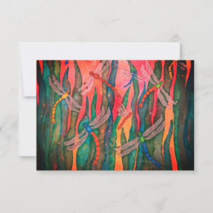 Dragonfly Note Card