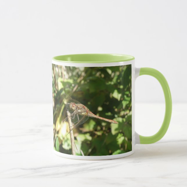 Dragonfly on a Twig Mug (Right)