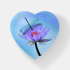 Dragonfly on Water Lily Paper Weight