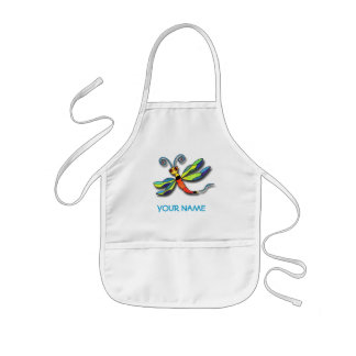 Dragonfly Paint Smock! Kids Apron
