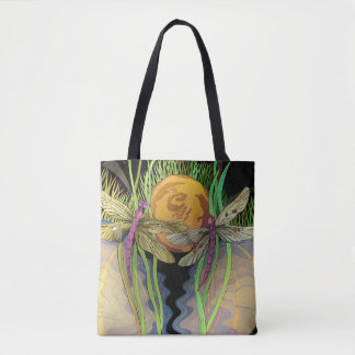 Dragonfly People Tote Bag