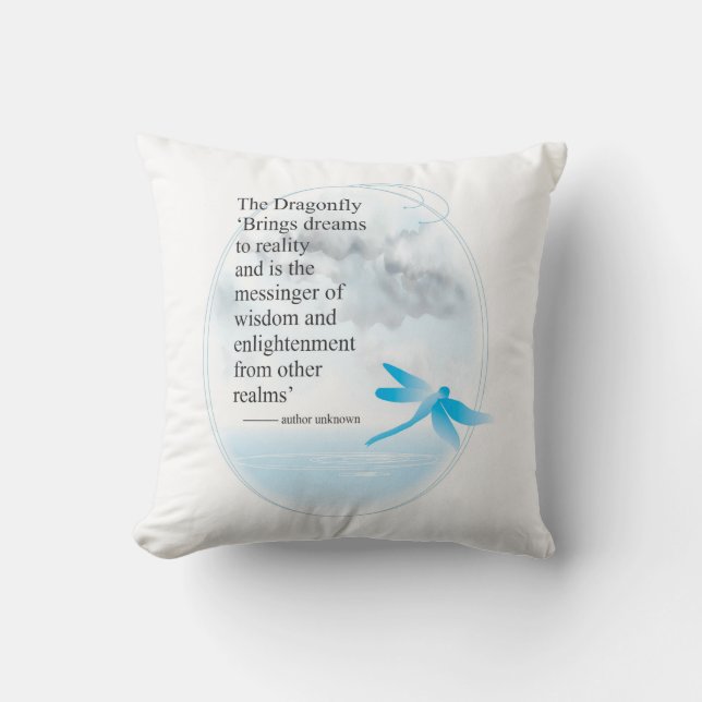 Dragonfly pillow (Front)