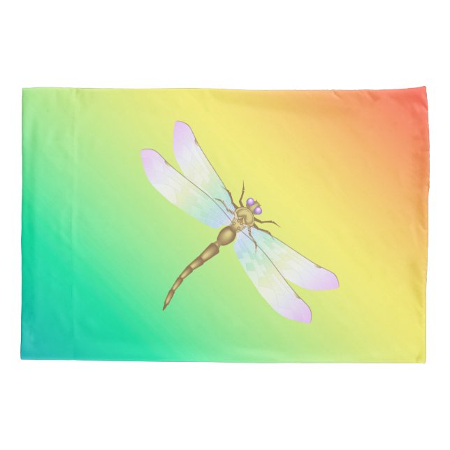 Dragonfly Pillowcase (Back)